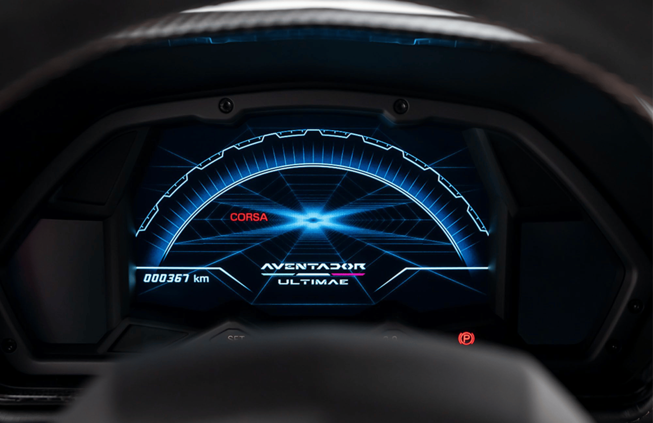 Lamborghini Aventador 6.5L V-12 Naturally Aspirated Engine