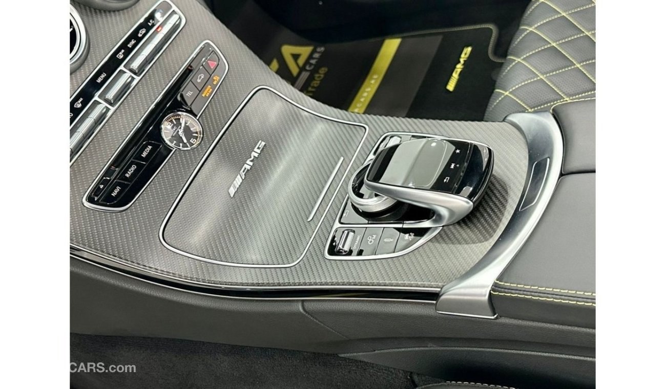 Mercedes-Benz C 63 AMG 2017 Mercedes Benz C63S AMG Coupe Edition 1, Full Mercedes / Silber Arrows Service History, GCC