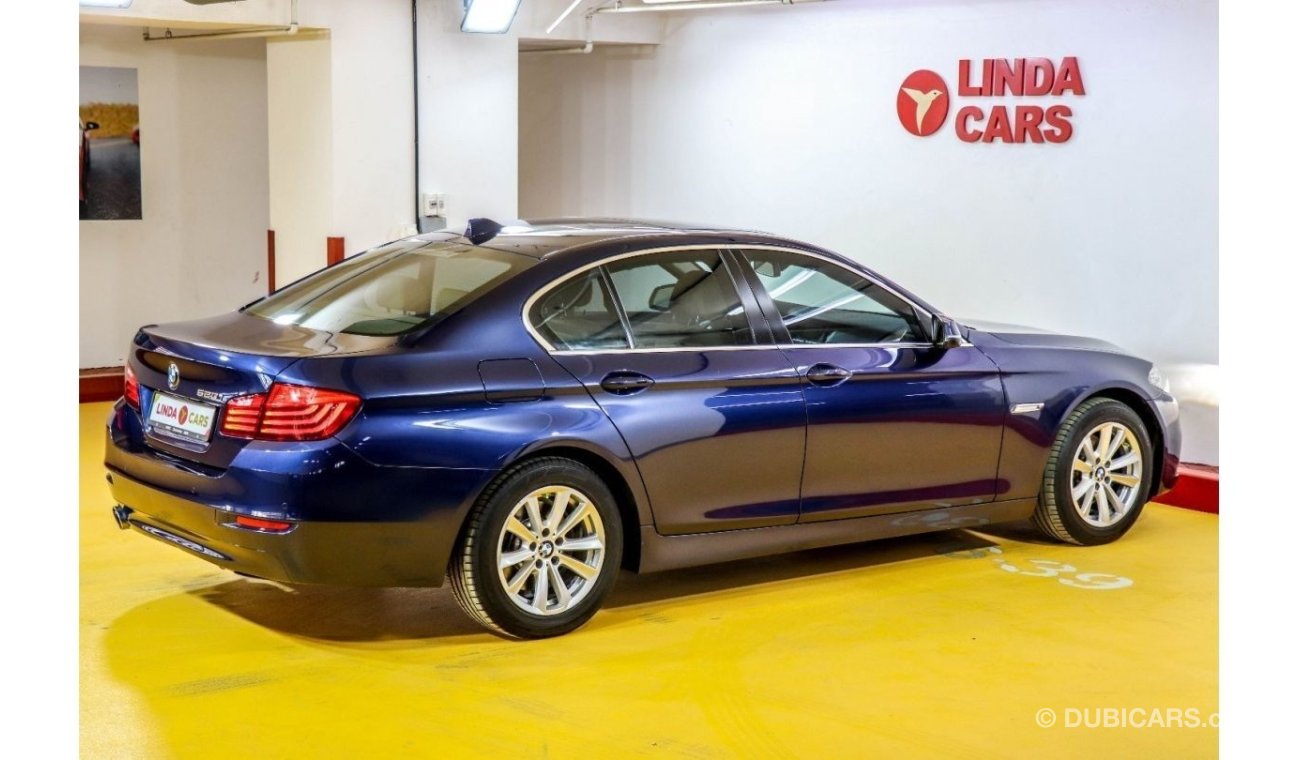 بي أم دبليو 520 BMW 520i 2016 GCC under Warranty with Flexible Down-Payment.