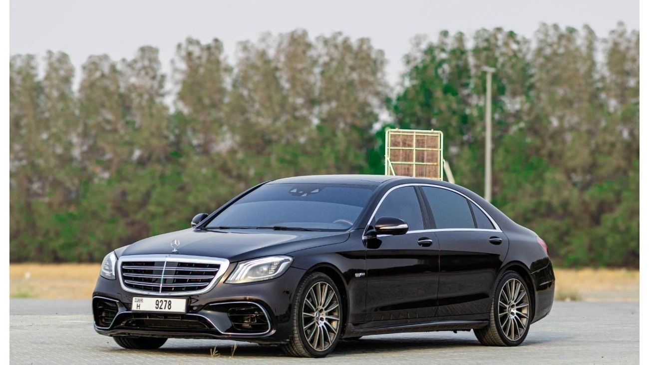 مرسيدس بنز S 500 2016 مرسيدس بنز S 500 AMG (W222)، 4dr سيدان، 4.7L 8cyl بنزين، أوتوماتيكي، دفع خلفي