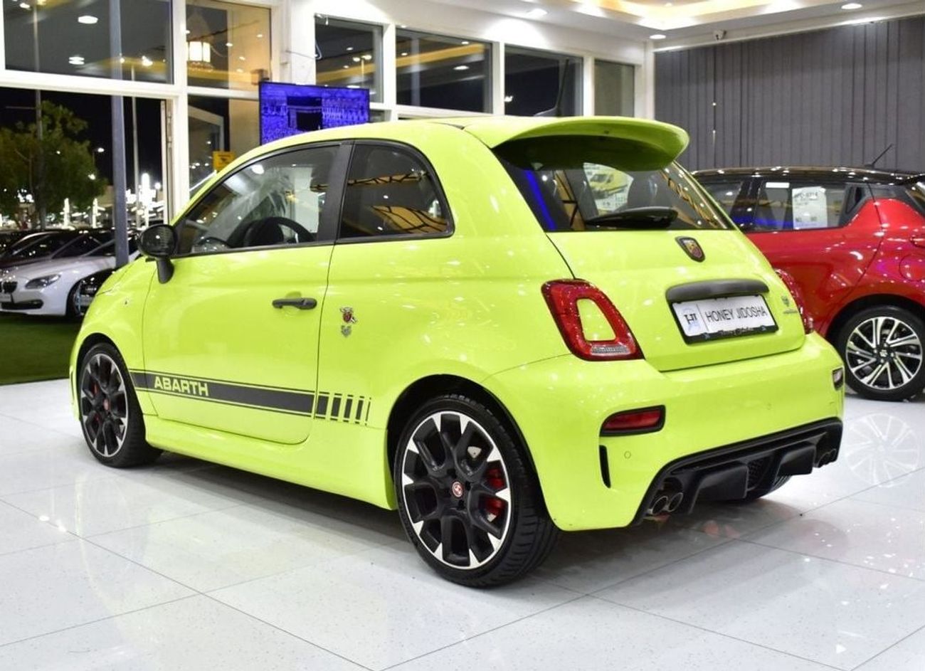 أبارث 595 Abarth 595 Competizione ( 2021 Model ) in Green Color GCC Specs