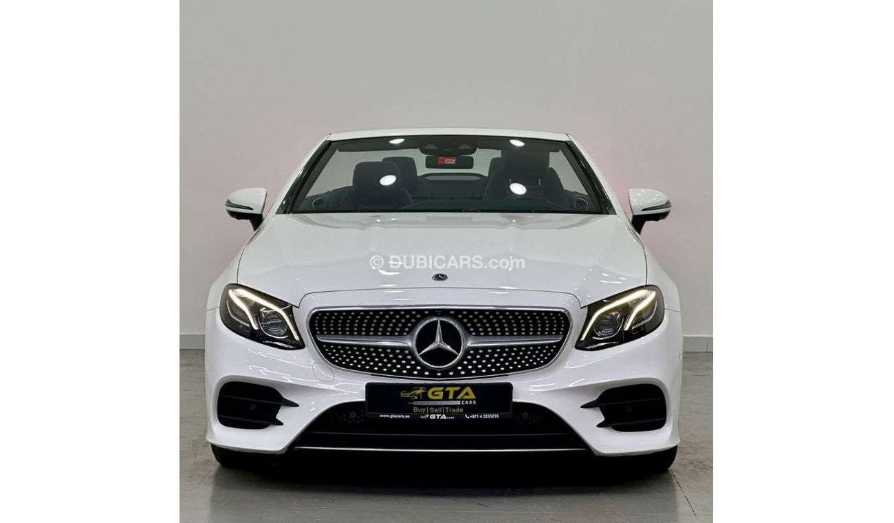 Mercedes-Benz E300 2018 Mercedes Benz E300 AMG Cabriolet, Full Service History, Warranty, GCC