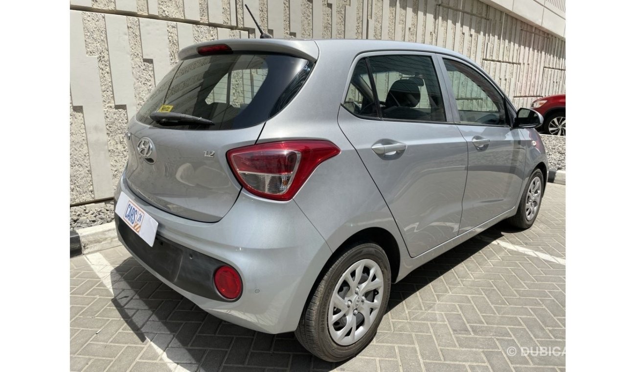 Hyundai Grand i10 1.2L | GCC | EXCELLENT CONDITION | FREE 2 YEAR WARRANTY | FREE REGISTRATION | 1 YEAR COMPREHENSIVE I