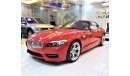 بي أم دبليو Z4 ( UNDER SERVICE CONTRACT WARRANTY 17000KM ) BMW Z4 SDrive 35is Convertible 2013 Model GCC