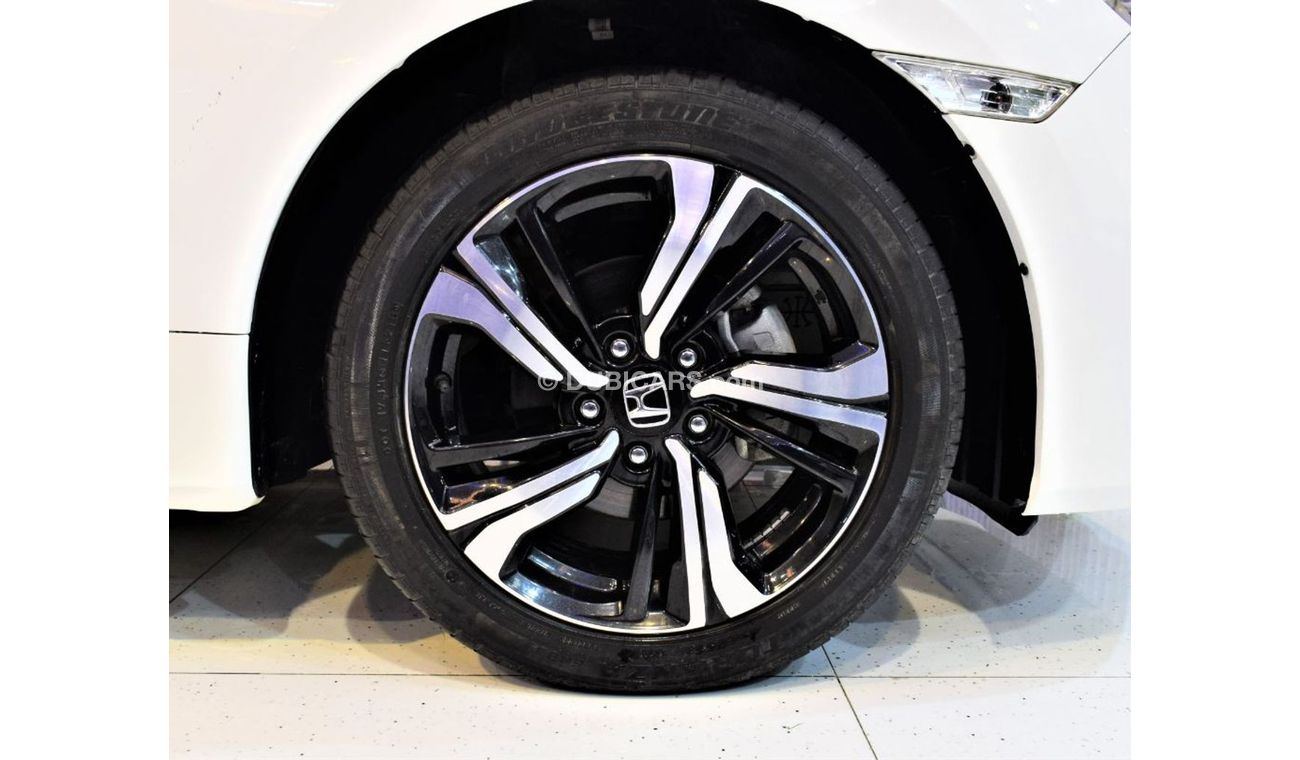 هوندا سيفيك UNDER WARRANTY UNTIL 2023 ( ORIGINAL PAINT ( صبغ وكاله ) AMAZING Honda CIVIC 2019 Model!! in White C