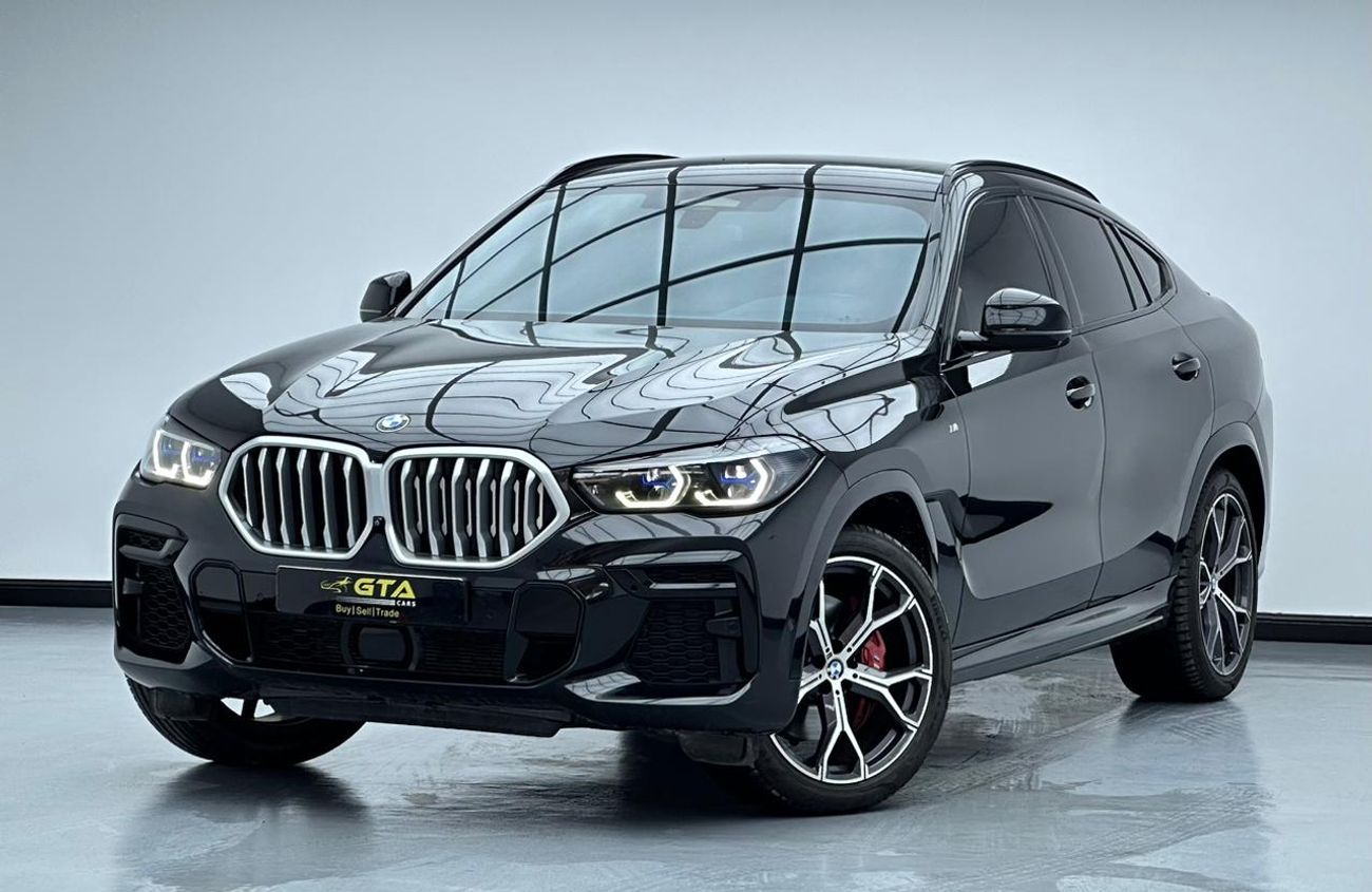 BMW X6 40i M Sport 3.0L 2022 BMW X6 xDrive40i M-Sport, Jan 2027 BMW Warranty + Service Package, BMW Full Se