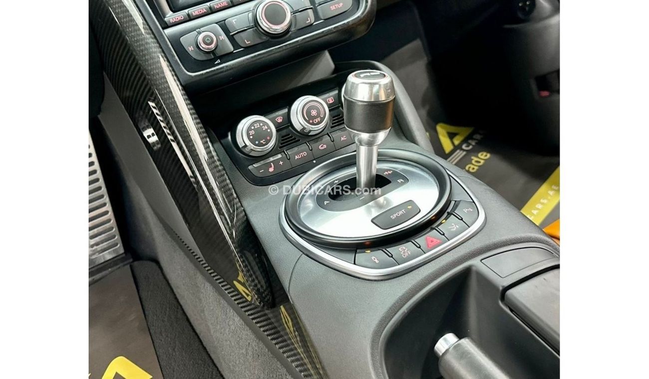 Audi R8 V10 Plus 2013 Audi R8 Carbon Edition V10, Service History, Low Kms, GCC