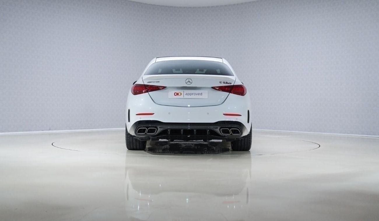 Mercedes-Benz C 63 AMG | AED 6277 PM | 2 Years Unlimited Warranty