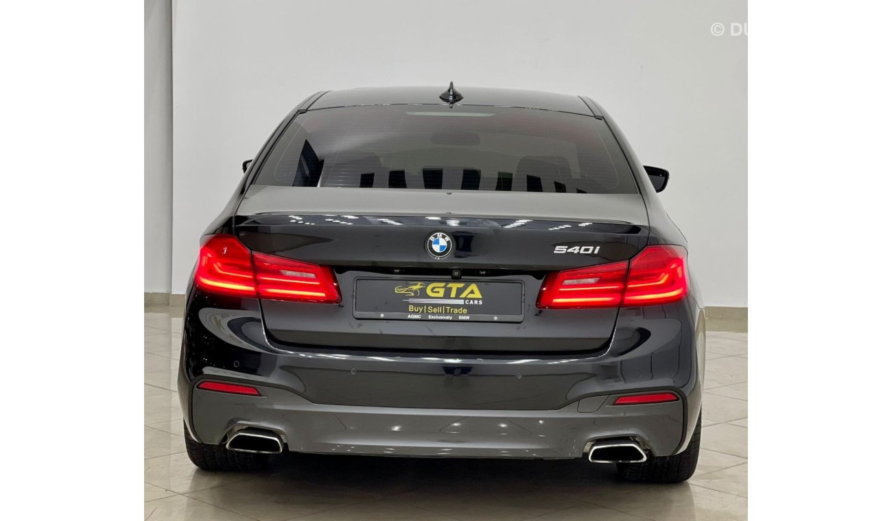 BMW 540i 2017 BMW 540i M-Sport, BMW Service History, Warranty, GCC