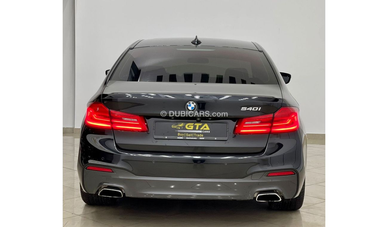 BMW 540i 2017 BMW 540i M-Sport, BMW Service History, Warranty, GCC