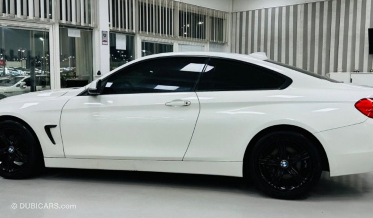 BMW 420i Sport Line GCC .. FSH .. Sunroof .. Sport .. 4 Cyl .