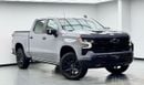 شيفروليه سيلفارادو 2024 Chevrolet Silverado 1500 Z71 LT Trail Boss, 2027 Chevrolet Warranty, Full Service History, GCC