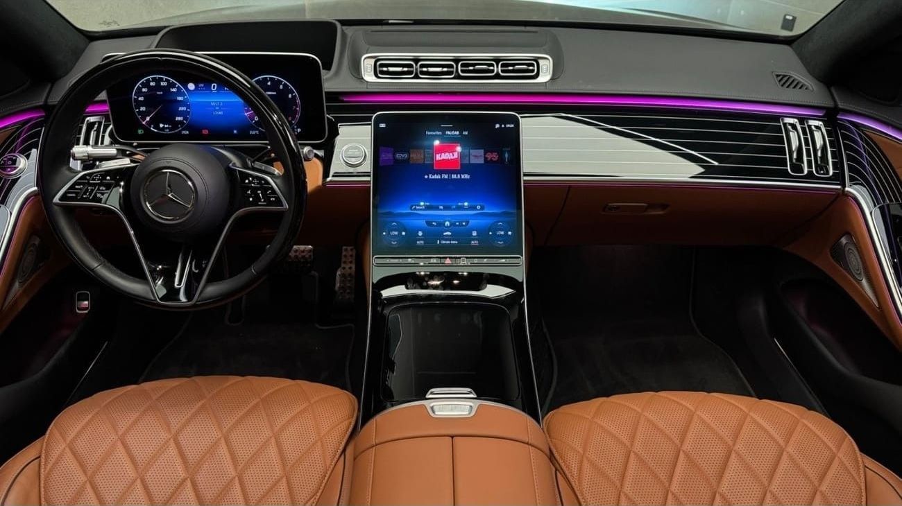 مرسيدس بنز S 580 2023 | GCC Specs | Full Options | Agency Warranty & Service | Low Mileage