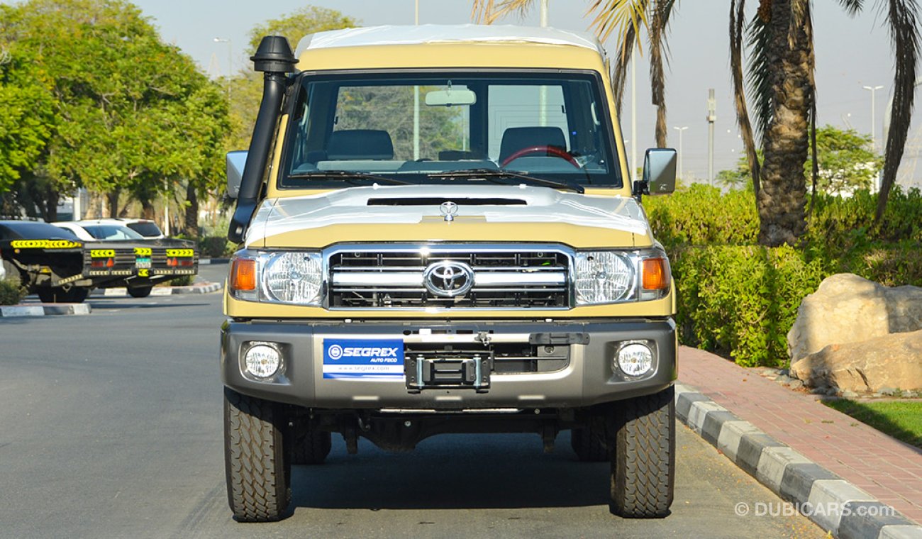 Toyota Land Cruiser HARD TOP 78 4.5 T-DSL V8 WINCH , DIFF LOCK FOR EXPORT AVAILABLE IN COLORS MODEL 2021 & 2020