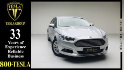 Ford Fusion / S / GCC / 2016 / 5 YEARS DEALER WARRANTY UNTIL 30/08/2021 (AL TAYER) / ONLY 540 DHS MONTHLY