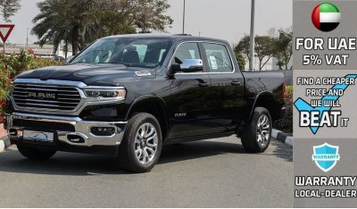 رام 1500 Longhorn Crew Cab V8 5.7L HEMI , 2024 GCC , 0Km , With 3 Years or 60K Km Warranty @Official Dealer