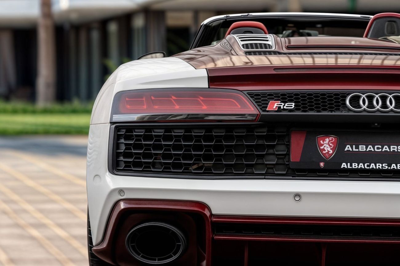 أودي R8 10,869 P.M | 0% Downpayment | R8 | SPYDER | V10 | EXCELLENT CONDITION!