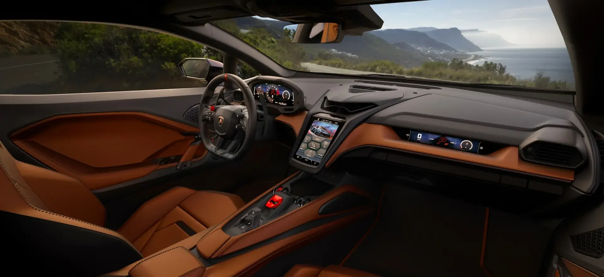 Lamborghini Temerario interior - Cockpit