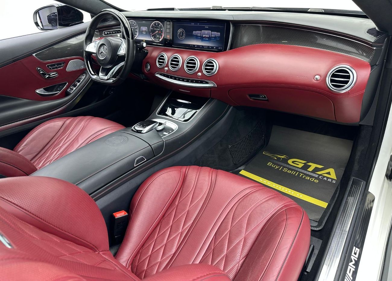 Mercedes-Benz S 63 AMG Coupe 2017 Mercedes Benz S63 AMG 4MATIC, Full Service History, Excellent Condition, GCC