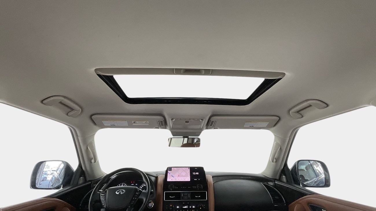 إنفينيتي QX80 5.6 SENSORY PRO AT 4WD 8 SEATS BLACK EDT | شامل الضمان | 0 ﺪﻔﻋﺓ ﺃﻮﻟﻯ