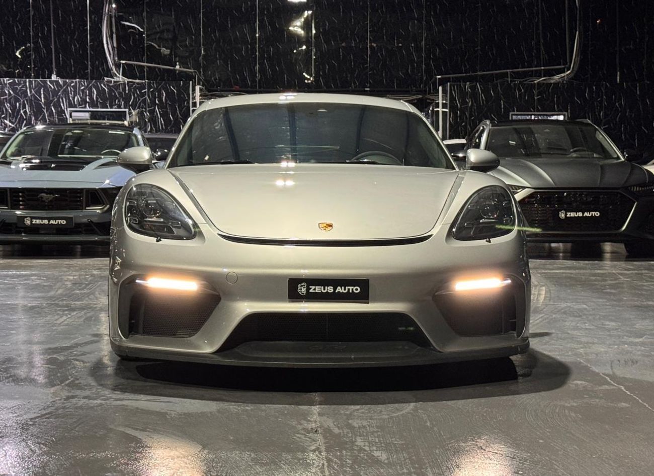 بورش كايمان 718 GT4 4.0L (414 HP) M/T 2020 Porsche Cayman, Mar 2029 Porsche Warranty, Manual Transmission, Very Low