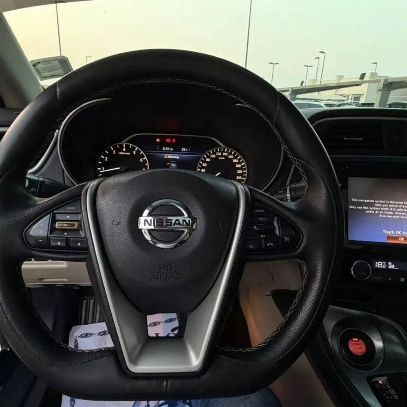 Nissan Maxima SV 3.5L Gcc full panoramic