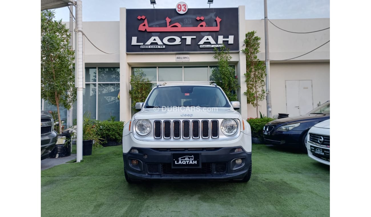Jeep Renegade Imported model 2016 white color No. 2 cruise control control screen camera in excellent condition
