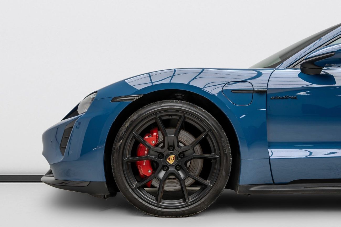 Porsche Taycan 2023 Porsche Taycan GTS, 2026 Porsche Warranty, Neptune Blue, Low KMs, GCC