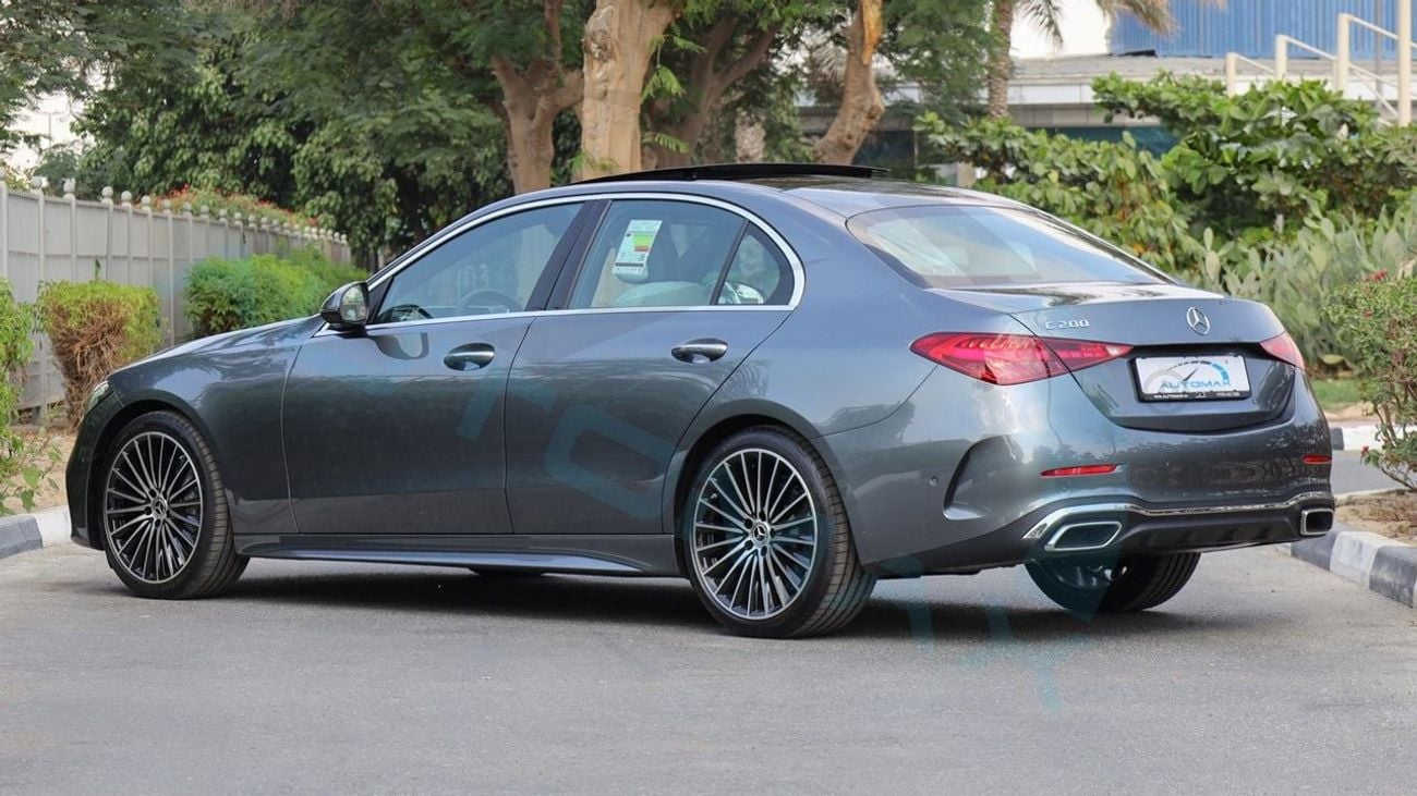 مرسيدس بنز C 200 AMG Premium EQ Boost 1.5L RWD 2026 GCC 0Km With 2 Years Unlimited Mileage Warranty @Official Dealer