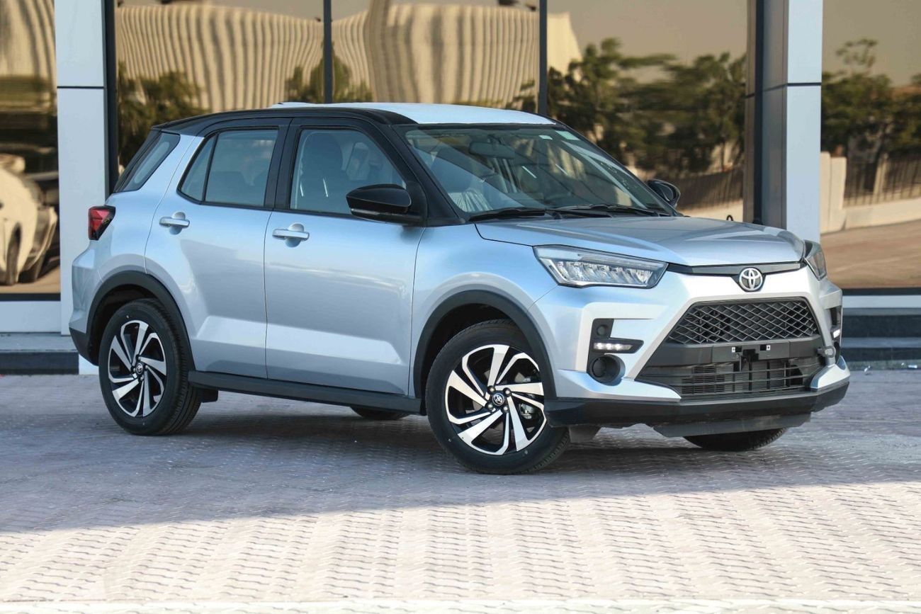 Toyota Raize 2024 Toyota Raize G 1.0 - Metallic Silver & Pearl Black Roof inside Black | Export Only