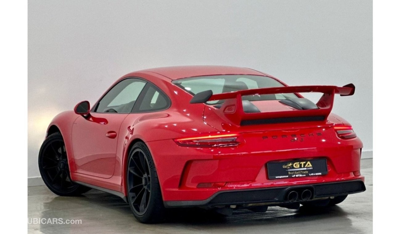 بورش 911 GT3 2018 Porsche 911 GT3, Aug 2023 Porsche Warranty, Full Porsche Service History, GCC