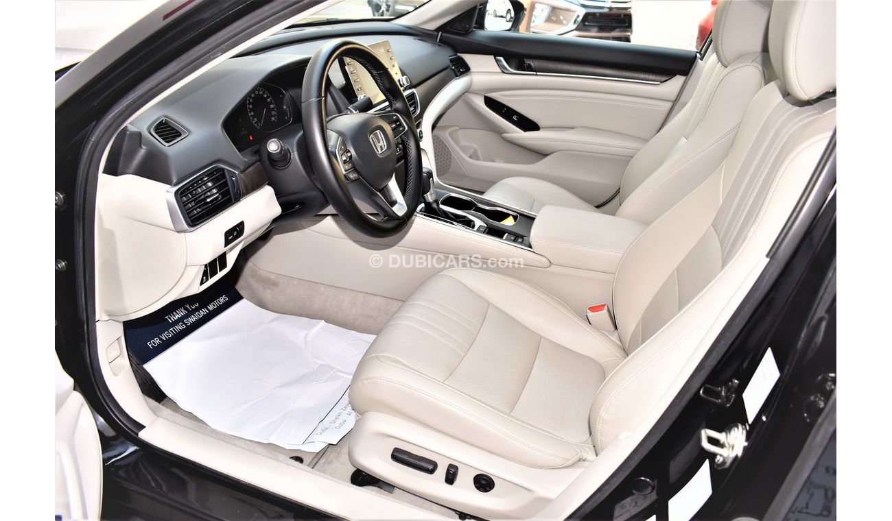 Honda Accord AED 1679 PM EXL 1.5 TC GCC DEALER WARRANTY