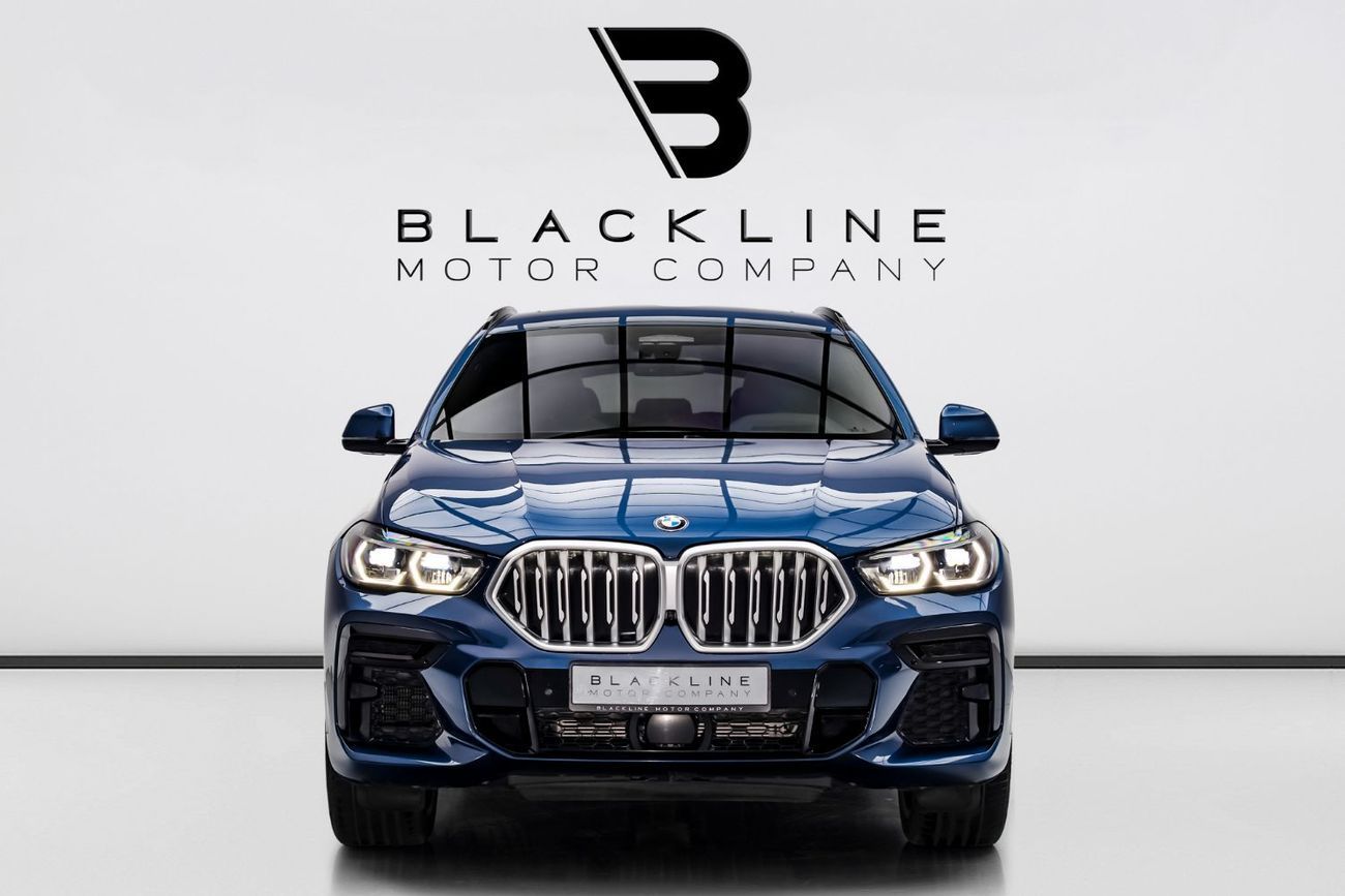 BMW X6 40i M Sport 3.0L 2022 BMW X6 xDrive40i, 2026 BMW Warranty, 2028 BMW Service Contract, Low KMs, GCC