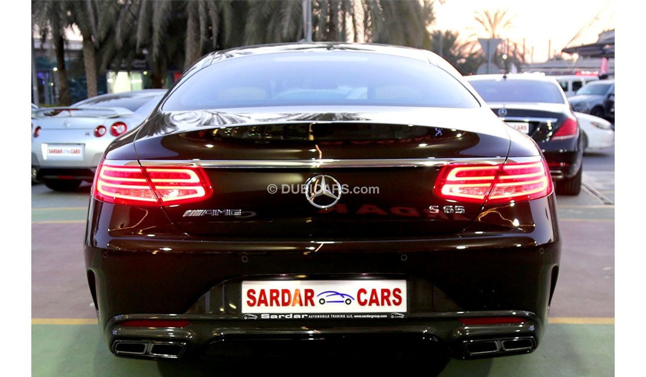 مرسيدس بنز S 65 AMG كوبيه 2017