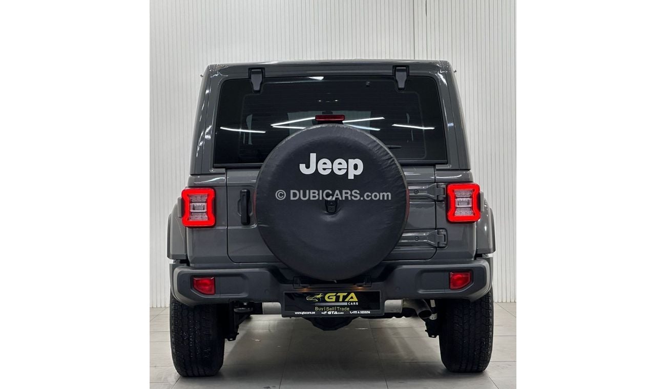 جيب رانجلر 2023 Jeep Wrangler Unlimited Sahara, December 2026 Jeep Warranty + Service Pack, Low Kms, GCC