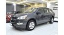 Chevrolet Traverse EXCELLENT DEAL for our Chevrolet Traverse LS ( 2012 Model ) in Grey Color GCC Specs