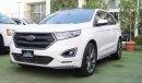 Ford Edge Model 2015, American import, white color, panorama, fingerprint, installed, in excellent condition,