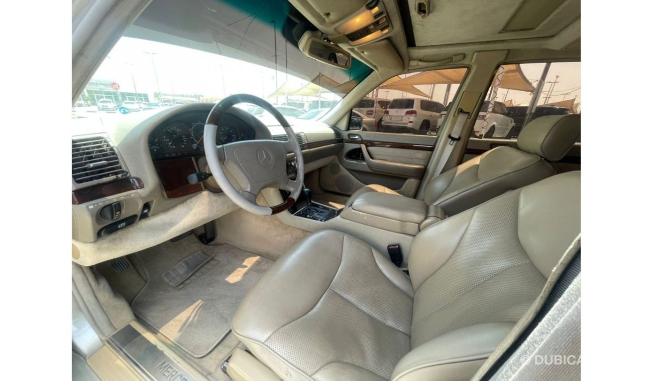 Mercedes-Benz S 500 1997 American model, 8 cylinder, automatic transmission, mileage 280000