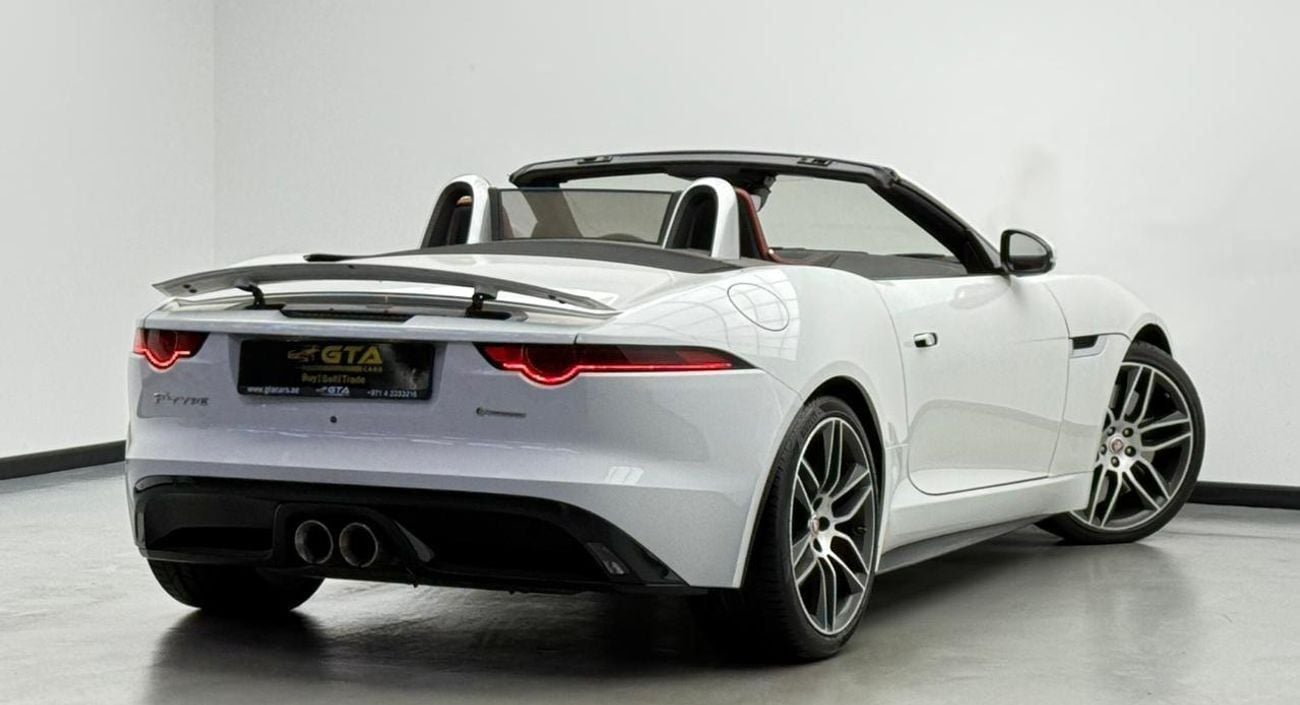 جاكوار F Type R-Dynamic 3.0L (380 HP) Convertible 2018 Jaguar F-Type R-Dynamic, 2027 Jaguar Service Pack, Fully Lo