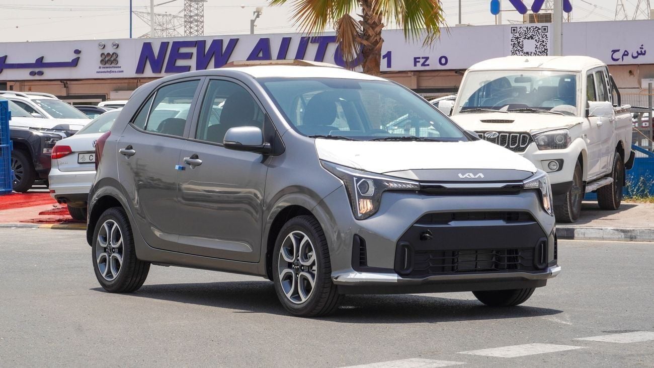 Kia Picanto Brand New Kia Picanto 2025 for Export 1.2L 2WD Petrol|Grey/Black|N-PIC-1.2-P-25|