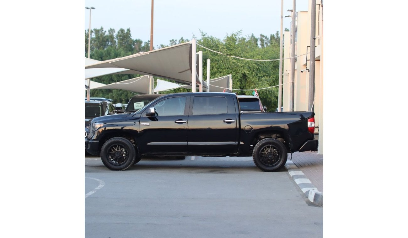 تويوتا تاندرا Toyota tundra patinum  crewmax white 2021 تويوتا تندرا ابيض