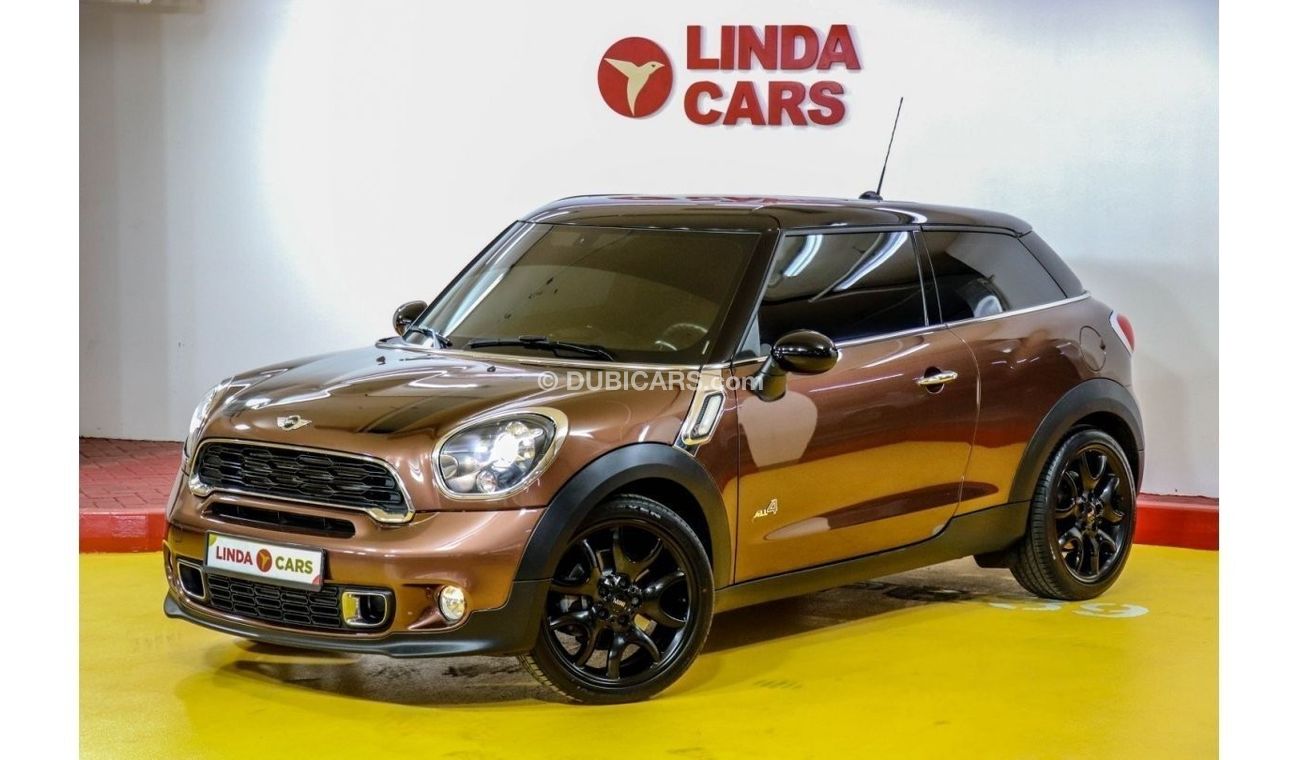 Mini Cooper S Paceman RESERVED ||| Mini Cooper S Paceman 4x4 2013 GCC under Warranty