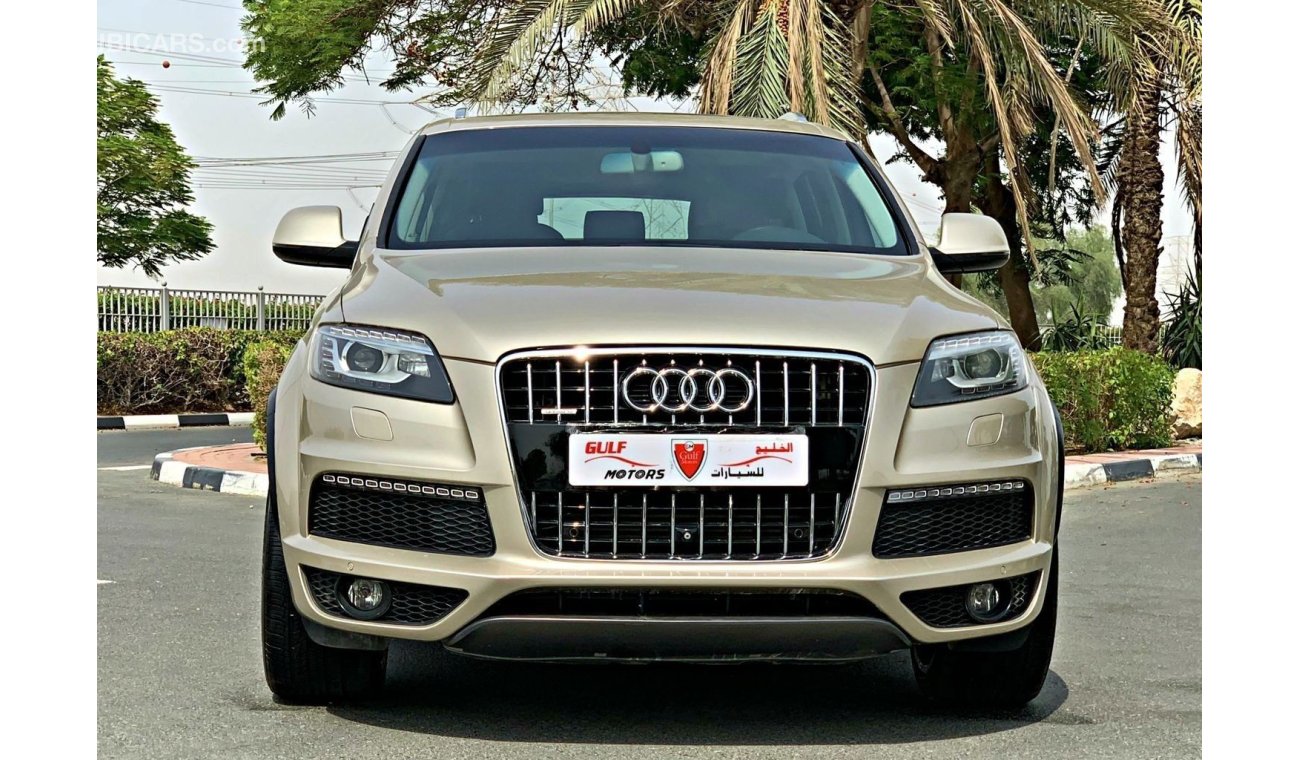 أودي Q7 SLINE SUPERCHARGED - 2014 - EXCELLENT CONDITION - BANK FINANCE AVAILABLE - WARRANTY