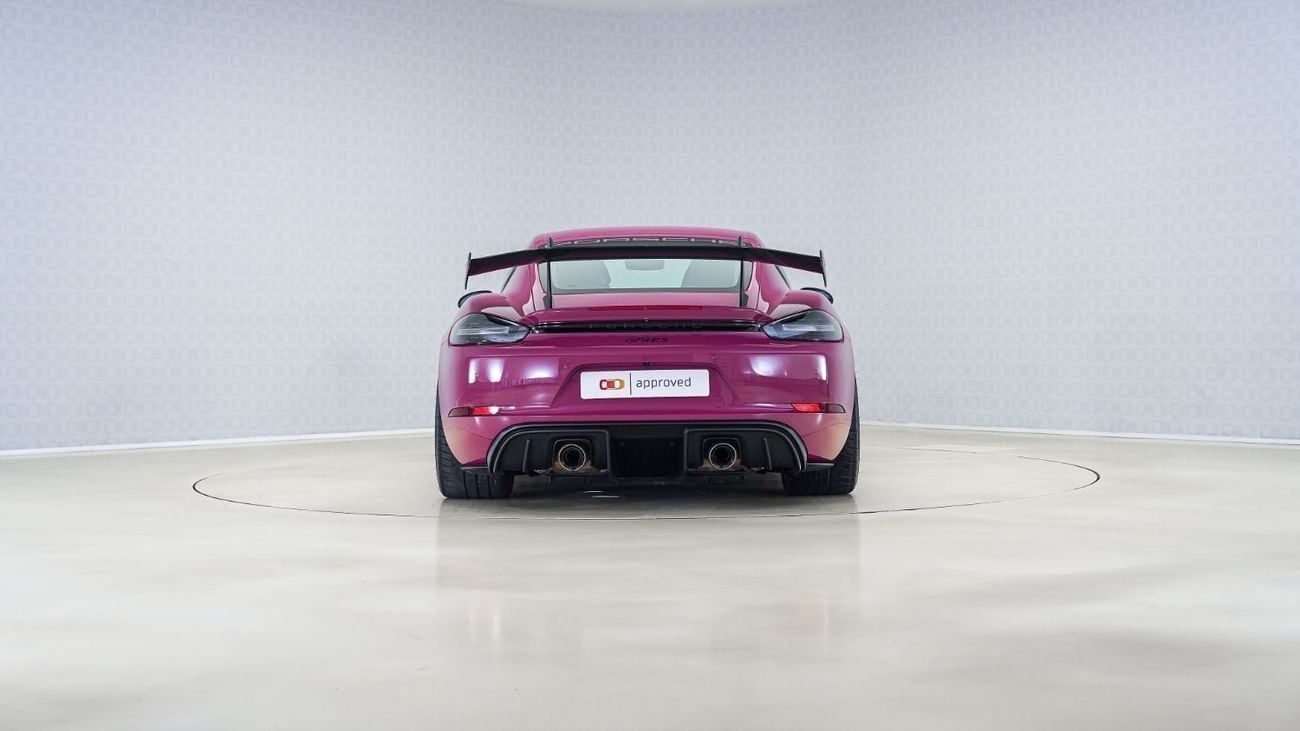 بورش كايمان Special Offer | AED 11,675 PM | Warranty March 2027 | GCC | 2023 Porsche Cayman - GT4 RS Weissach