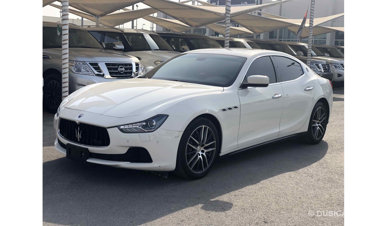 Maserati Ghibli خليجي 4 QS كاملة المواصفات ضمان وكالة الطاير لغاية 2021