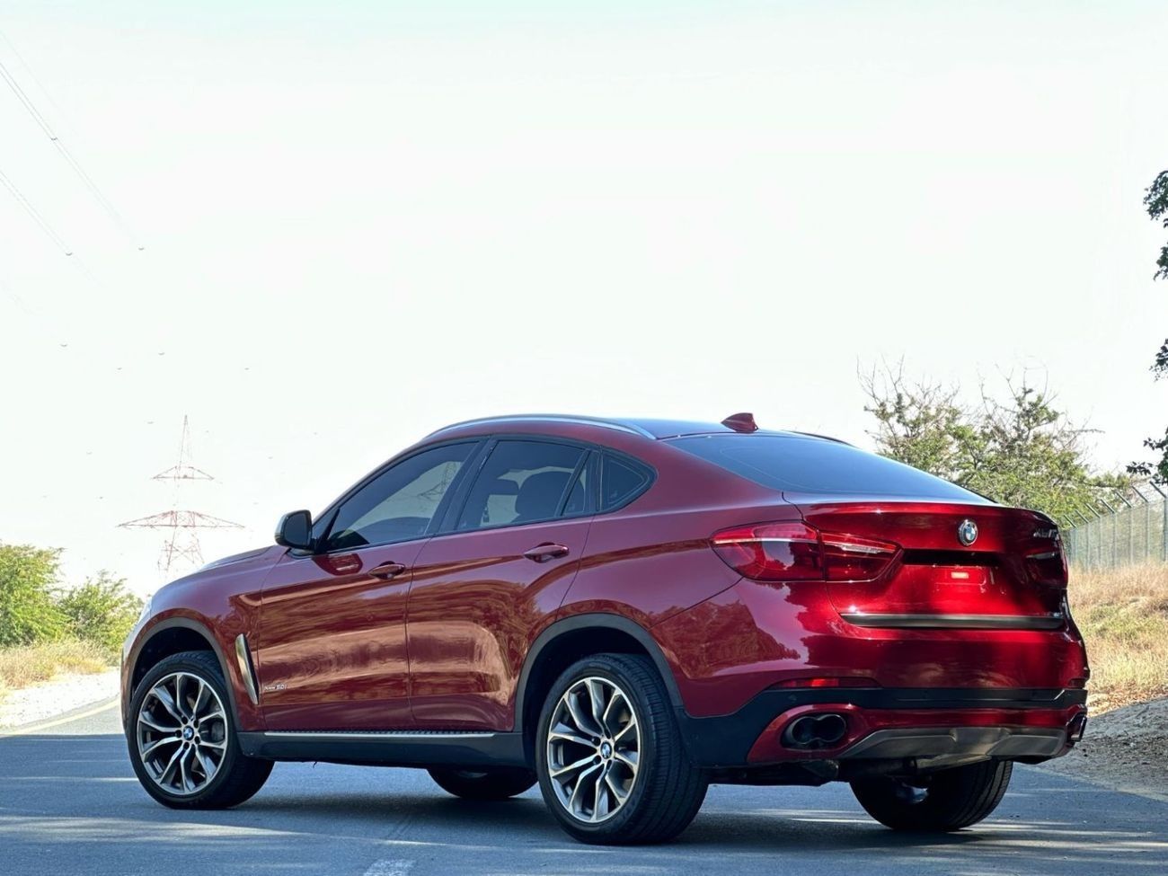 بي أم دبليو X6 50i Luxury 4.4L BMW X6 X DRIVE50i 2015 GCC FULL OPITION // PERFECT CONDITION