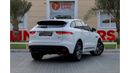 Jaguar F Pace Jaguar F-Pace R-Sport 2019 GCC under Agency Warranty and Service Contract with Flexible Down-Payment