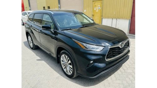 تويوتا هايلاندر 2022 Toyota Highlander Platinum AWD 3.5L V6 /