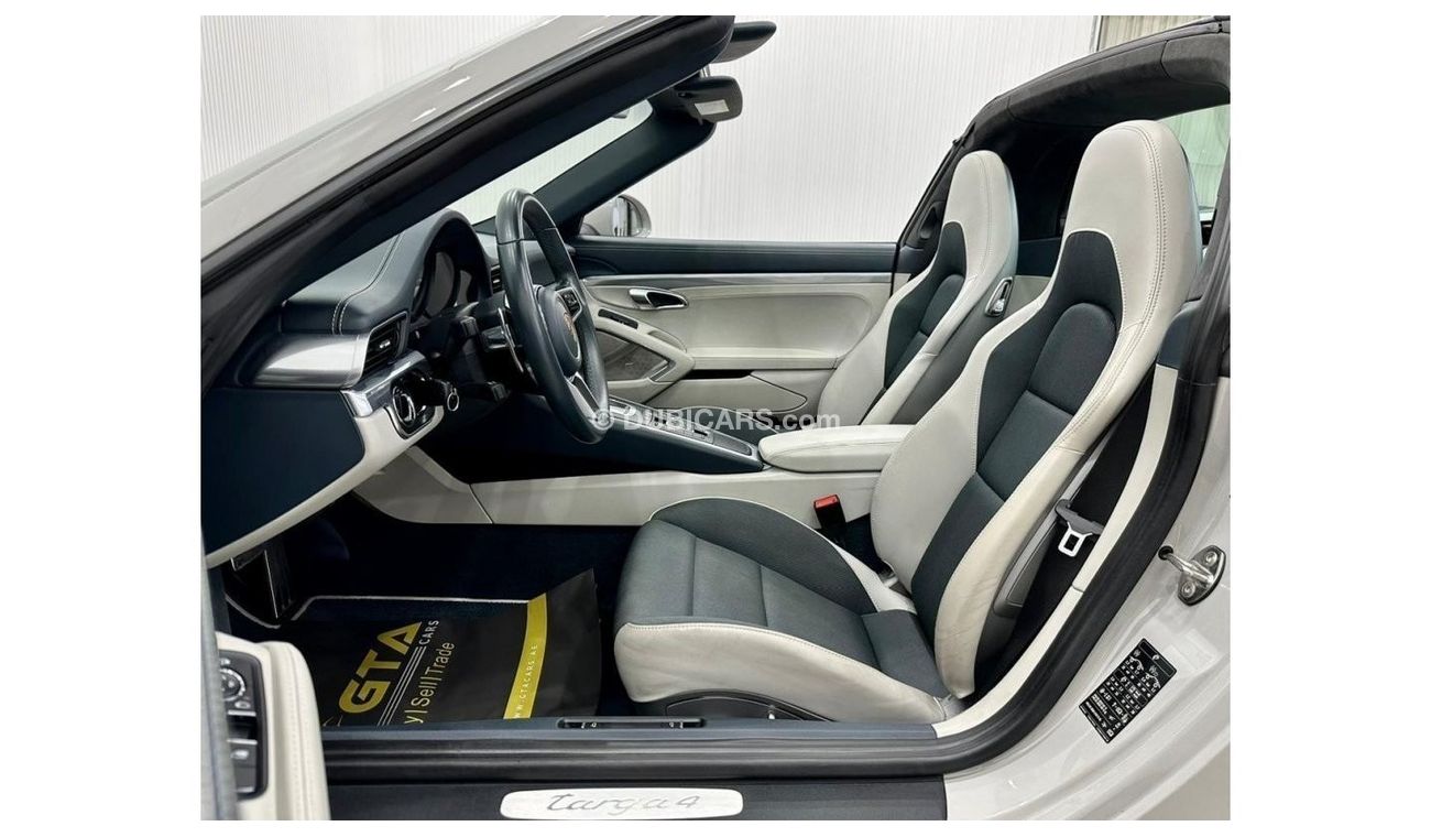 Porsche 911 2019 Porsche 991.2 Targa 4, October 2023 Porsche Warranty, New Tyres, Low Kms, GCC