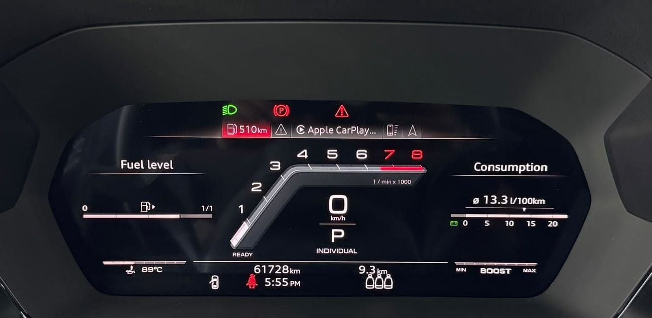 أودي S3 TFSI GCC | AL Nabooda Warranty 2028 | Al Nabooda Service 2028 or 75k Kms